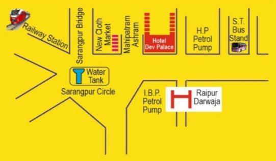 אחמדאבאד Hotel Dev Palace מראה חיצוני תמונה